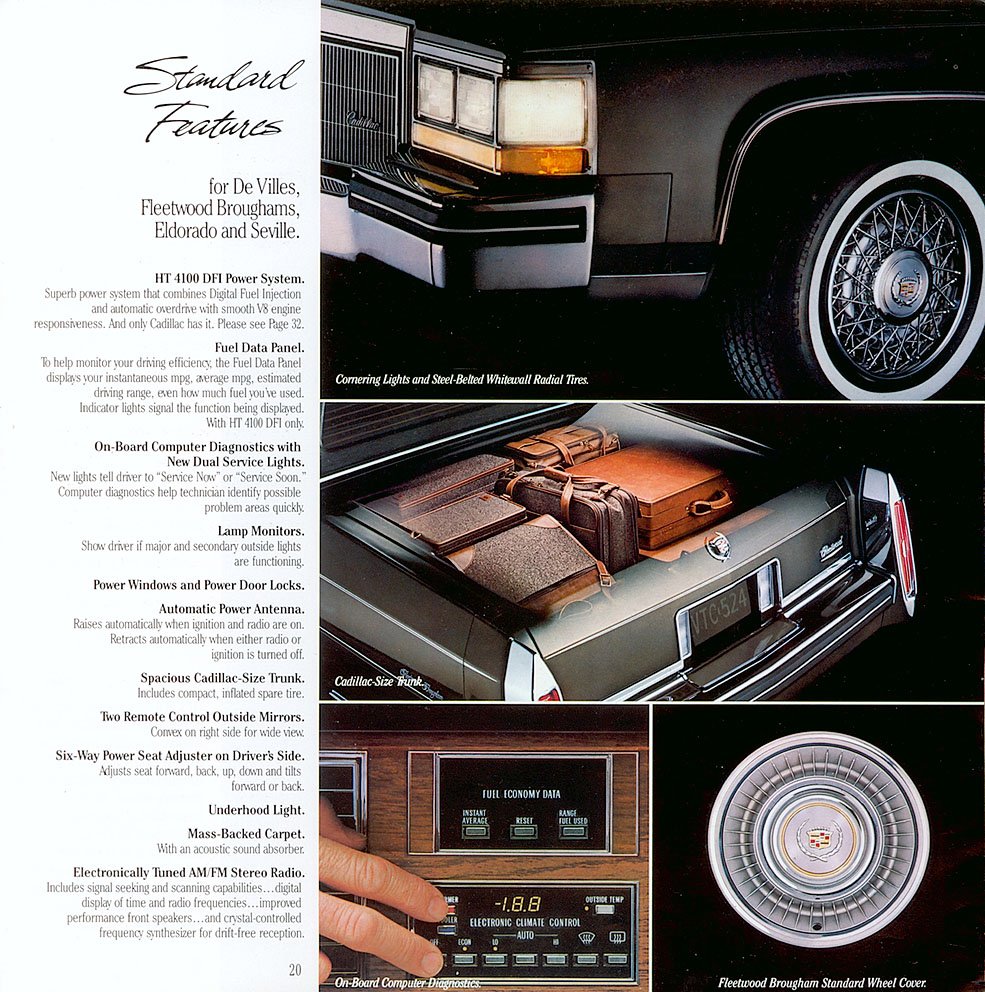 1983 Cadillac Brochure Page 16